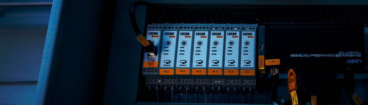 GEFASOFT Lucon Beleuchtungscontroller GEFASOFT Beleuchtungscontroller Lucon in der industriellen Anwendung