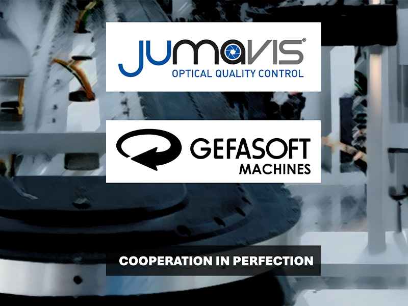Zusammenarbeit von GEFASOFT und Jumavis GEFASOFT verkündet die Zusammenarbeit mit Jumavis Vision Systeme