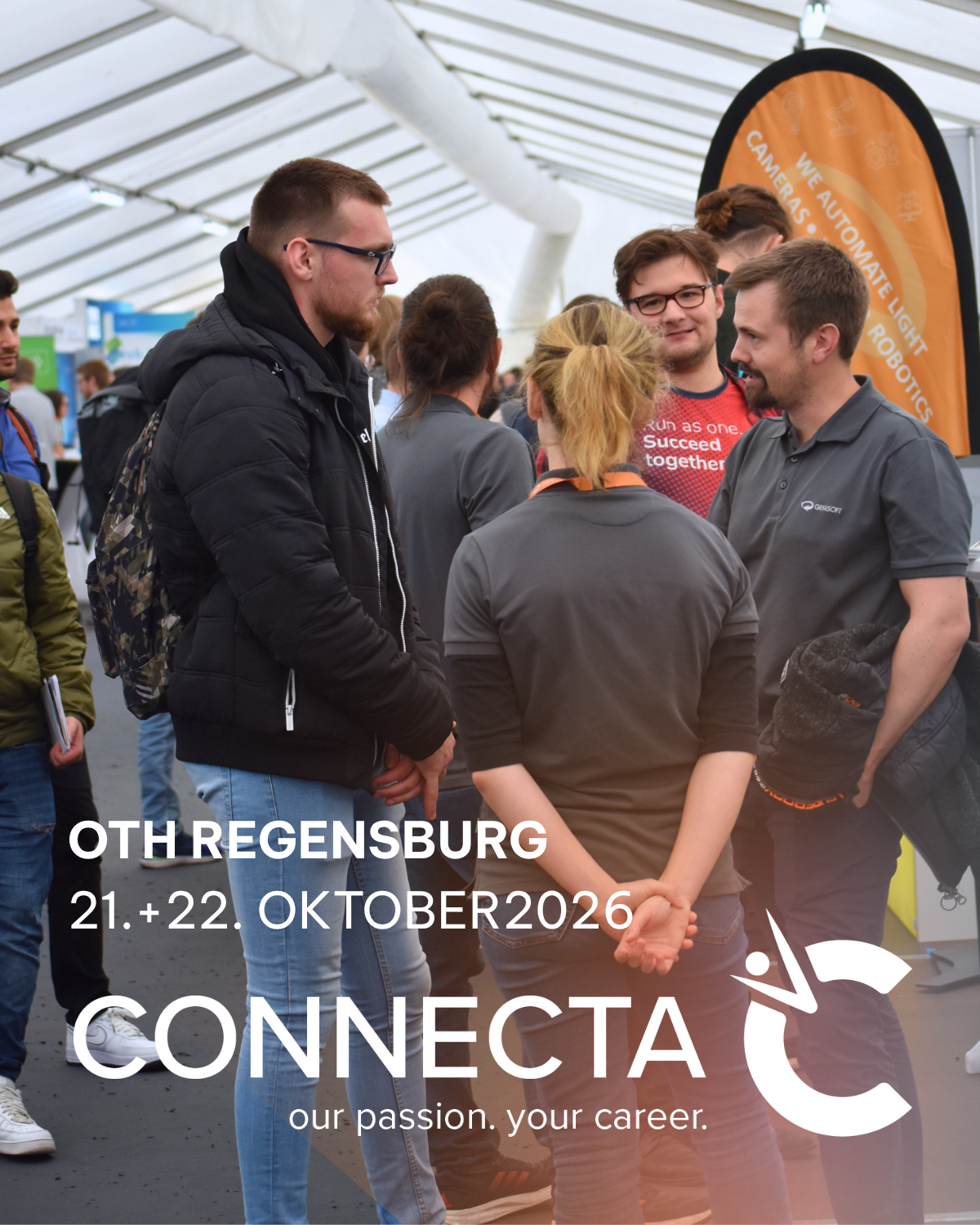 GEFASOFT Messeankündigung zur Recruitingmesse connecta Regensburg 2026