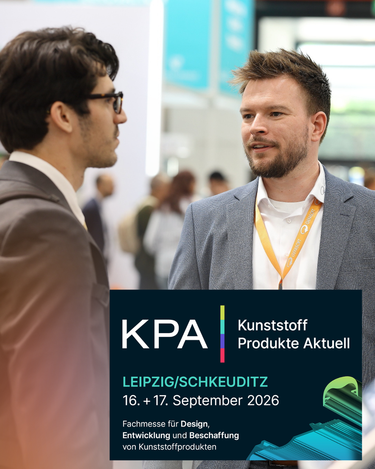 GEFASOFT Messeankündigung zur KPA Leipzig 2026 für Kunststoff- und Automatisierungstechnik