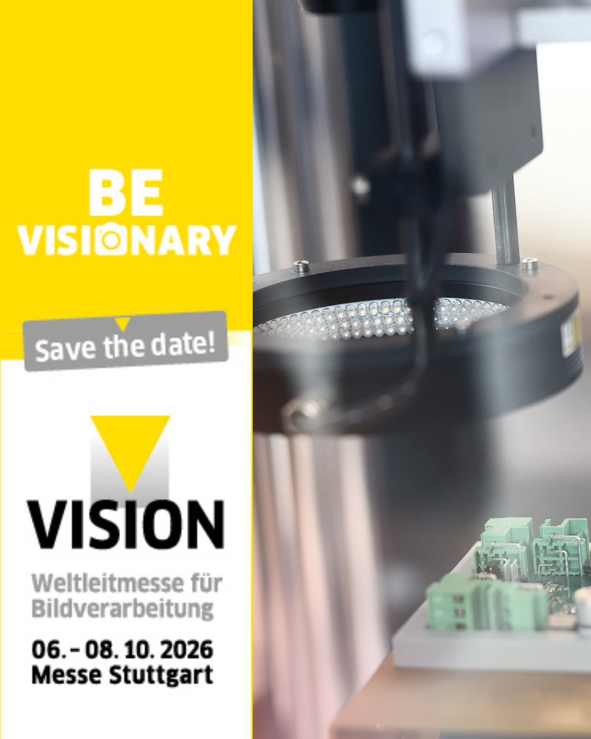 GEFASOFT Messeankündigung zur VISION Stuttgart 2026 mit industrieller Bildverarbeitung