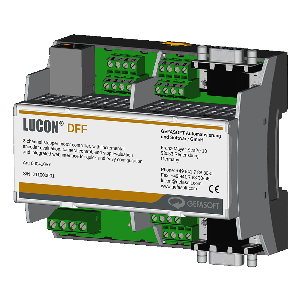 LUCON-DFF GEFASOFT Beleuchtungscontroller LUCON-DFF für industrielle Bildverarbeitung