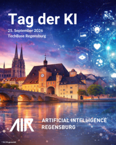GEFASOFT beim Tag der KI Regensburg 2026 GEFASOFT Messeankündigung zum Tag der KI Regensburg 2026 im Foyer der TechBase